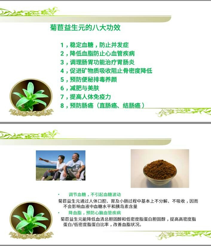 水溶性（xìng）膳（shàn）食纖維——菊苣益生元
