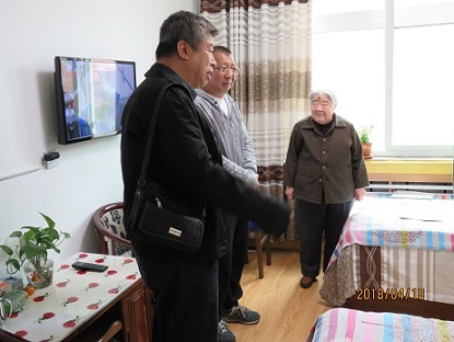 沈河區老年人休（xiū）養中心內景