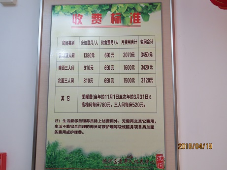 沈河區老年人休養中心內景