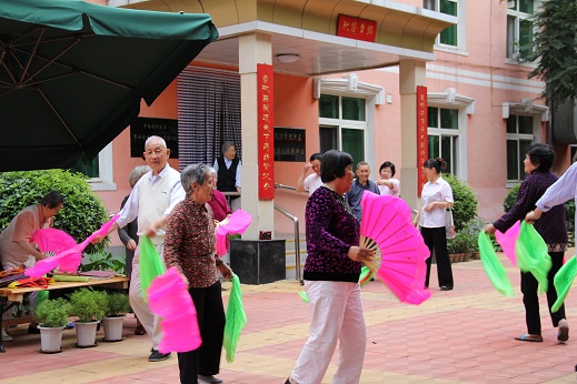 沈河區老年人休養中心內景