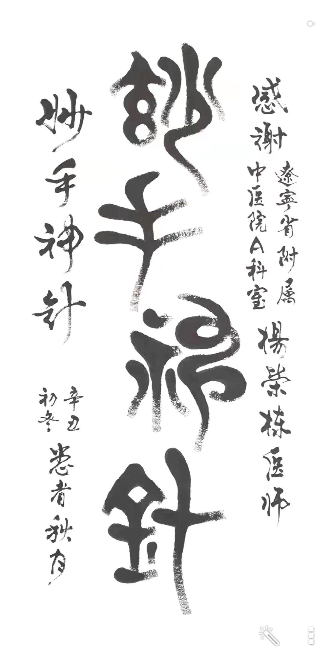 遼寧中醫好醫生 妙手神針顯神威